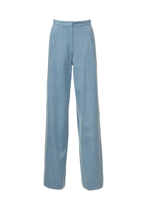 Pattern Denim trousers in the style of the 70s (Burda 6/2012, pattern number 109)