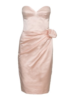 Pattern Corsage dress in retro style (Burda 5/2011, pattern number 122 B)