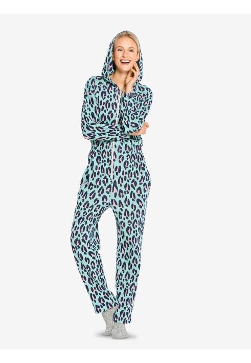 Pattern Knitted jumpsuit with kangaroo pocket (Burda 2/2018, pattern number 6397 B)