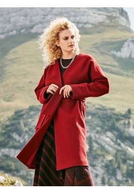 Pattern Coat with a smell and solid sleeves (Burda 1/2020, pattern no. 102)