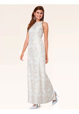 Pattern Maxi dress with American armholes (Burda 1/2014, pattern number 6942 A)