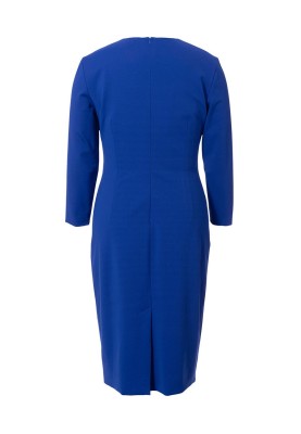 Pattern Knitted sheath dress with soft pleats on the bodice (Burda 2/2019, pattern number 6259 B)