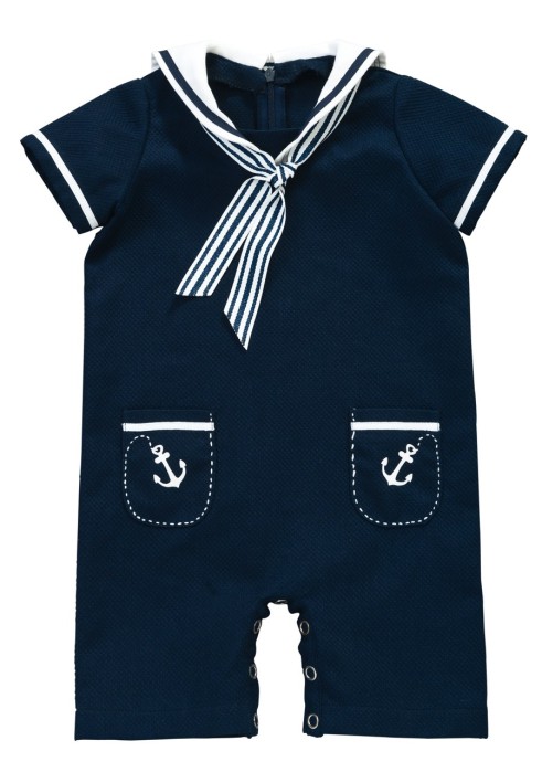 Pattern Sandman jumpsuit in sailor style (Burda 7/2012, pattern number 143)