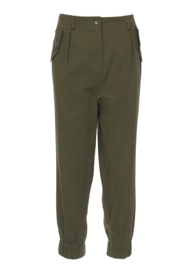 Pattern Gabardine trousers with elastic cuffs (Burda 3/2011, pattern number 132 B)