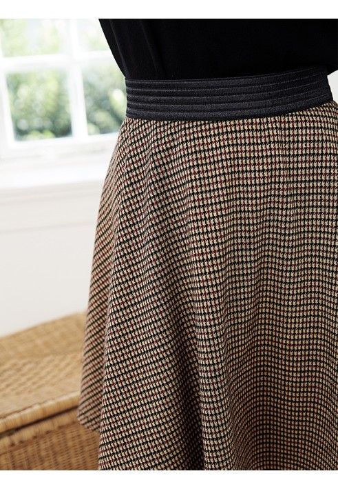 Pattern Flare skirt on a wide elastic band (I love to sew 4/2019, pattern number 122)