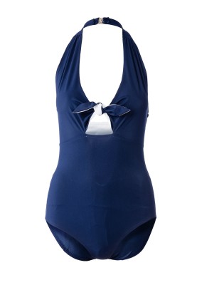 Pattern Swimsuit closed with a deep neckline (Burda 7/2019, pattern number 112)