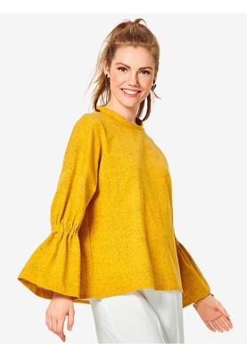 Pattern Simple cut pullover with dropped sleeves (Burda 2/2019, pattern number 6254 C)