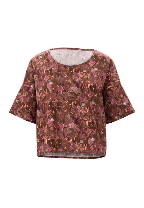 Pattern Loose cut blouse with short sleeves (Burda 4/2019, pattern number 108 B)