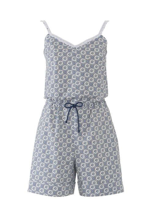 Pattern Short jumpsuit with thin straps (Burda 1/2018, pattern number 6408 B)