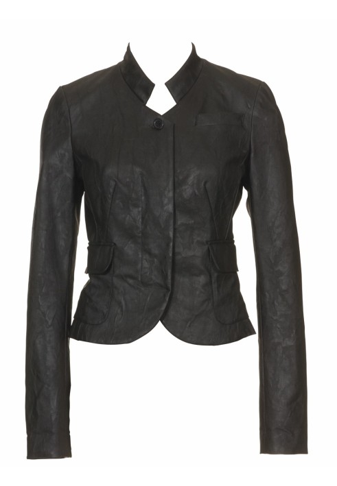 Pattern Leather jacket with stand-up collar (Burda 8/2010, pattern number 113)