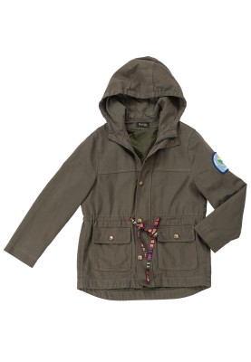 Parka pattern with a hood and large pockets (Burda 2/2018, pattern number 134 A)