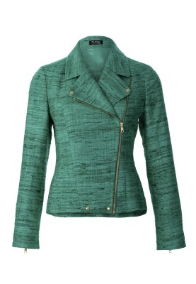 Pattern Silk jacket in biker style (Burda 3/2019, pattern number 107)