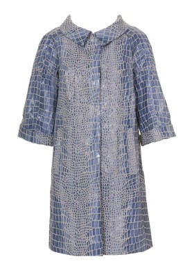 Pattern A-line coat with raglan 3/4 sleeves (Burda 3/2010, pattern number 101 B)