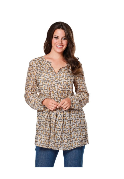 Pattern Tunic with high waist line (Burda 1/2014, pattern number 6972 A)