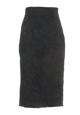 Pattern Narrow cut skirt with high waist (Burda 2/2011, pattern number 107 C)