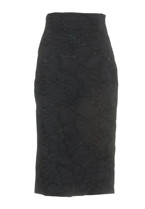 Pattern Narrow cut skirt with high waist (Burda 2/2011, pattern number 107 C)