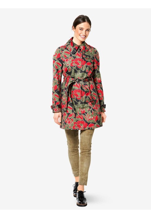 Pattern Slim fit jacket with belt (Burda 2/2019, pattern number 6289 A)