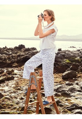 Pattern Wide trousers 7/8 length (Burda 4/2019, pattern number 111)