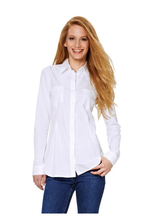 Pattern Slim fit shirt with breast pockets (Burda 2/2014, pattern no. 6849 C)