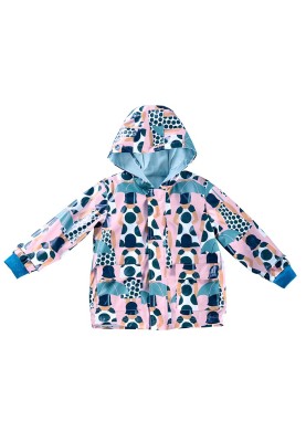 Pattern Double-breasted hooded jacket (Burda 3/2020, pattern number 130)