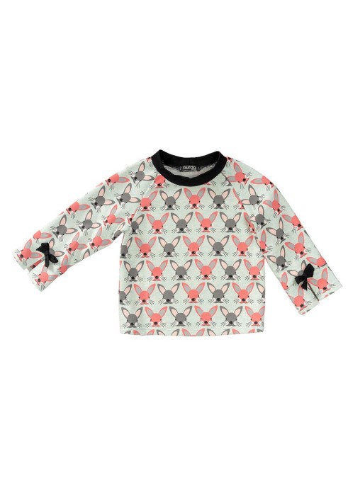 Pattern Raglan pullover with contrasting neck bar (Burda 2/2019, pattern number 9308 B)