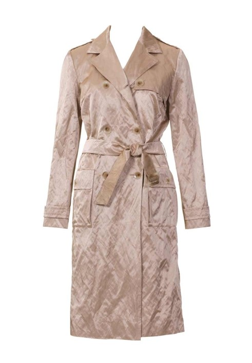 Pattern Trench coat with patch pockets (Burda 2/2010, pattern number 129)