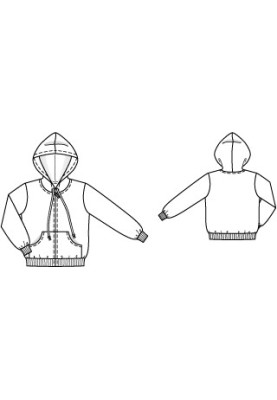 Pattern Sports-style knitted anorak (Burda 7/2010, pattern number 139)