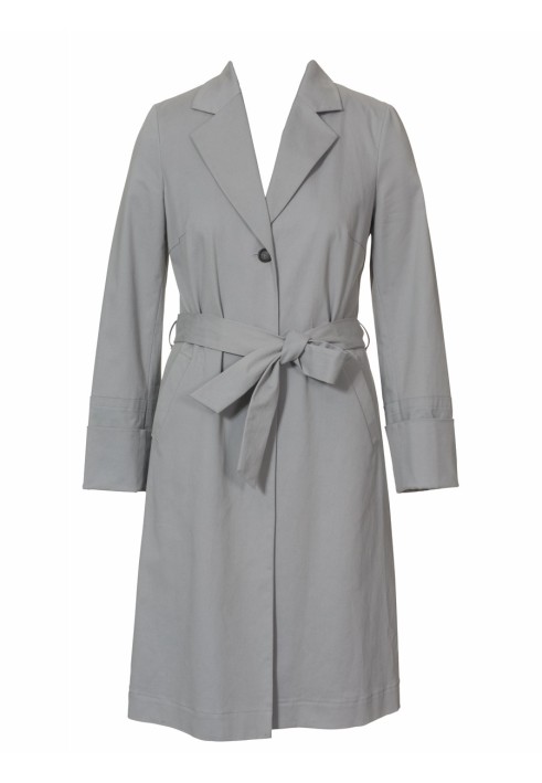 Pattern Single-breasted gabardine coat (Burda 8/2010, pattern number 136)