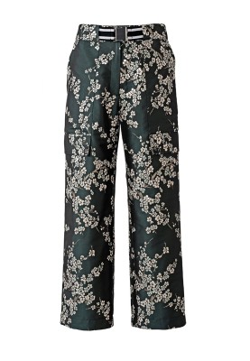 Pattern Jacquard trousers with large pockets (Burda 8/2019, pattern number 120 A)