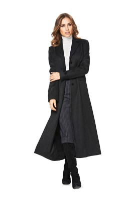 Pattern Long fitted silhouette coat (Burda 2/2014, pattern number 6845 A)