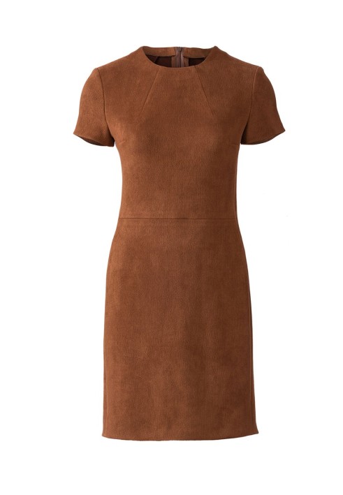 Pattern Dress-sheath with oblique folds near the neck (Burda 1/2020, pattern number 6210 B)