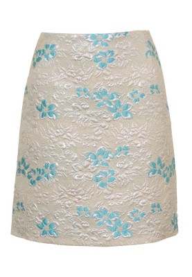 Pattern Skirt with a flared silhouette without a belt (Burda 3/2010, pattern number 105 A)