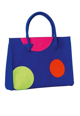 Pattern Felt bag with bright decoration (Burda 2/2016, pattern number 6622 B)