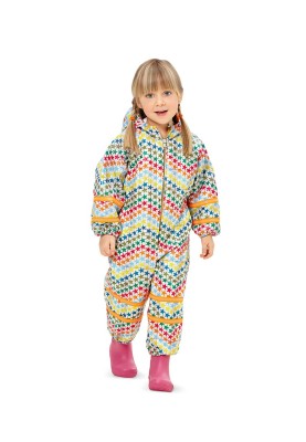 Pattern Jumpsuit with hood and zipper (Burda 2/2016, pattern number 9378 A)