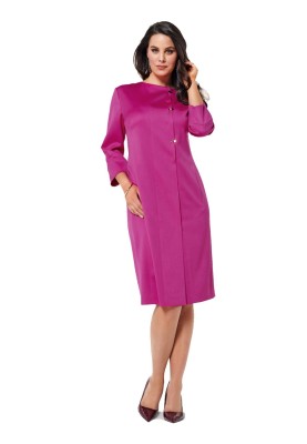 Pattern Dress-coat with button fastening (Burda 2/2014, pattern number 6861 B)