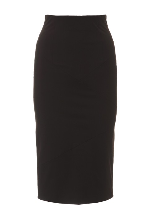 Pattern Pencil skirt with patch zipper in the back seam (Burda 2/2012, pattern number 121 A)