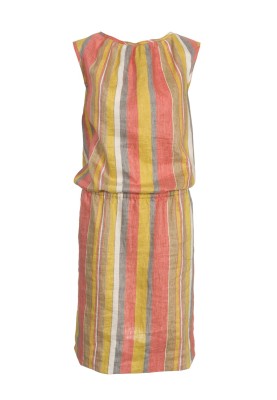 Pattern Striped summer dress (Burda 4/2011, pattern number 115 A)