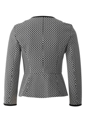 Pattern Jacket with a peplum and a round neckline (Burda 2/2019, pattern number 6293 B)