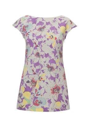 Pattern Tunic with curved relief seams (Burda 5/2012, pattern number 107 B)