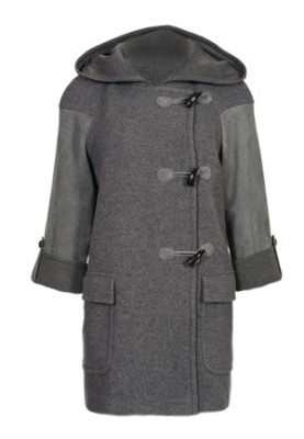 Double-breasted duffle coat pattern with a hood (Burda 9/2011, pattern number 113)