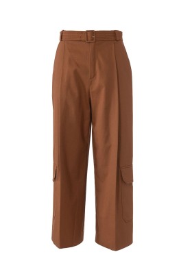 Pattern Cargo pants with a belt (Burda 9/2020, pattern number 121)