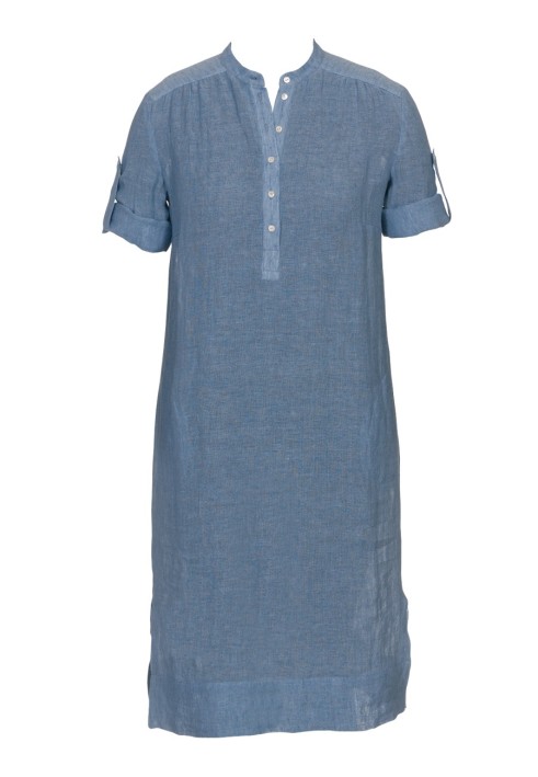 Pattern Straight cut shirt dress with polo fastening (Burda 5/2011, pattern no. 131 B)