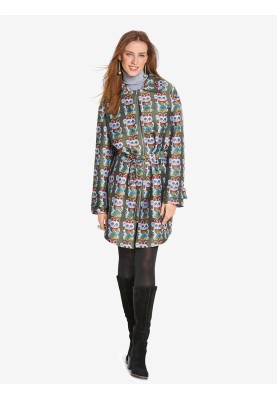 Pattern Sport style jacket with turn-down collar (Burda 2/2018, pattern no. 6360 B)