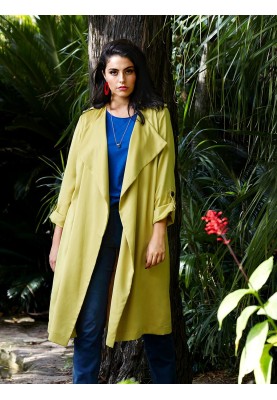 Pattern Trench coat of free cut (Burda 3/2019, pattern number 128)