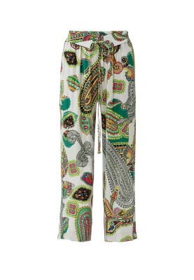 Pattern Wide-cut pants with a decorative belt (Burda 2/2020, pattern number 105)