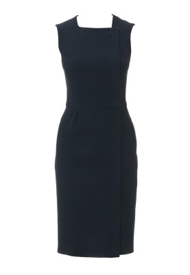 Pattern Sheath dress with asymmetric fastening (Burda 2/2012, pattern number 110 B)