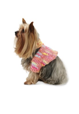 Pattern Dog blanket made of knitted fabric (Burda 2/2015, pattern number 6753 D)