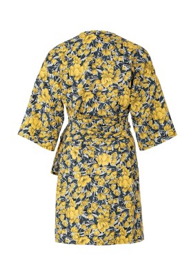 Pattern Kimono dress with a wide belt-bow (Burda 1/2020, pattern number 6207 A)