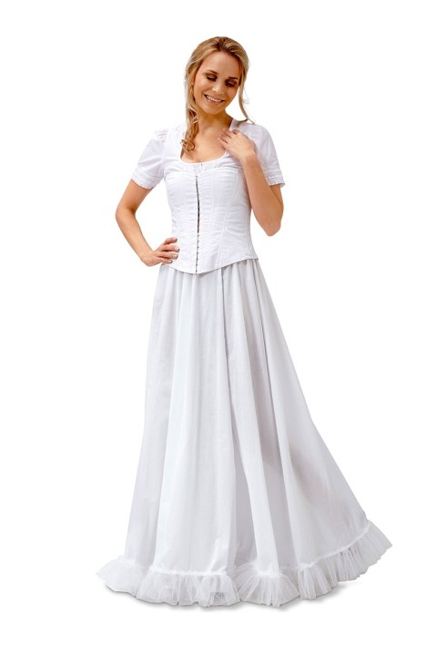 Pattern Maxi-length petticoat (Burda 2/2015, pattern no. 6739 A)