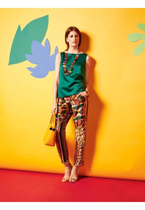 Pattern Pants narrowed (Burda 7/2015, pattern number 117 A)